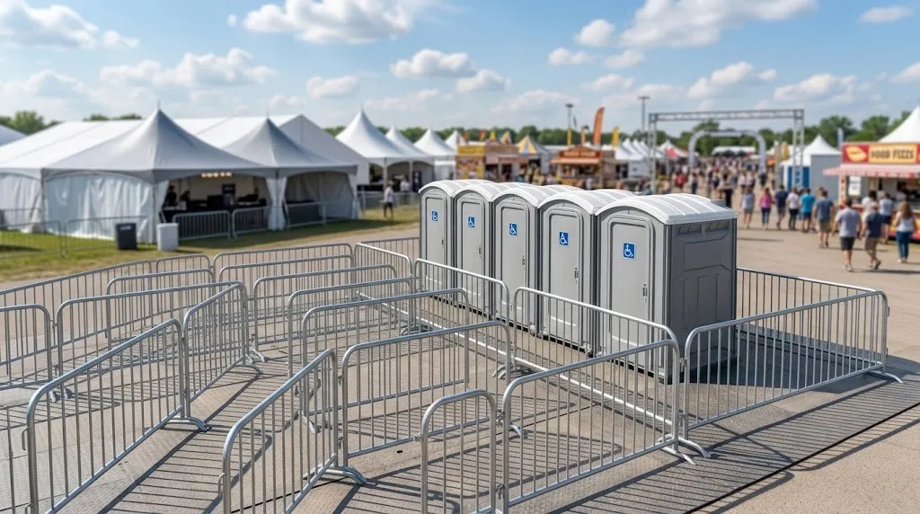 Crowd Control Barrier Rental in Toledo, OH