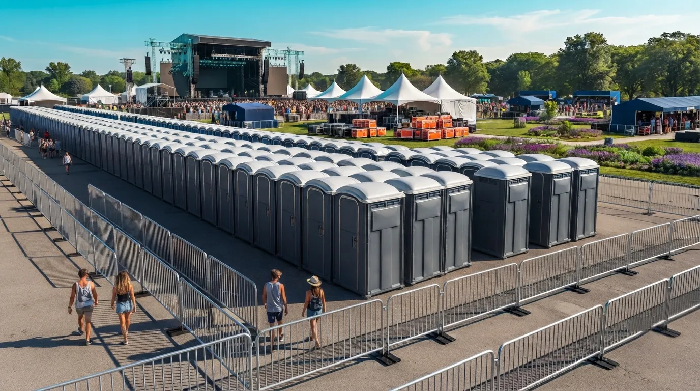 Festival Restroom Rental in Toledo, OH