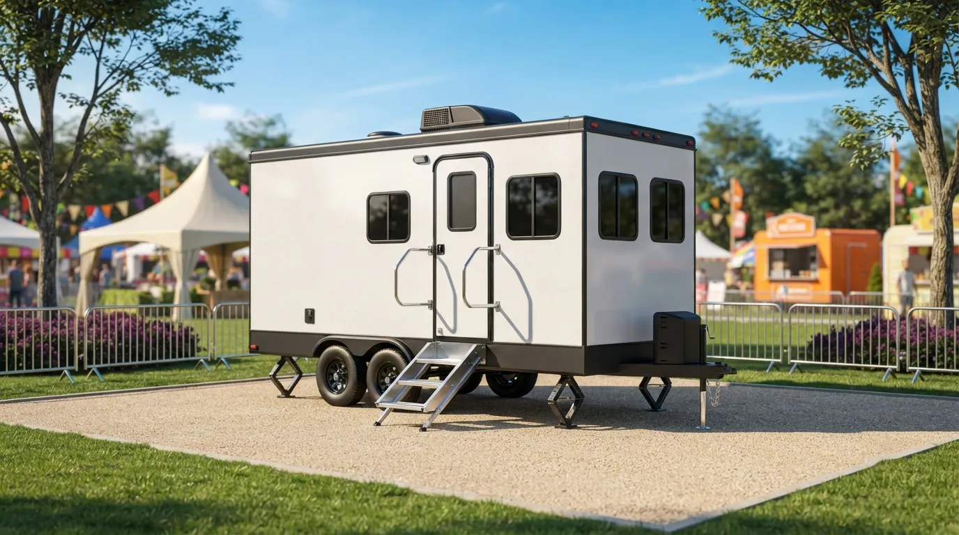 Restroom Trailer Rental Cost in Toledo, OH